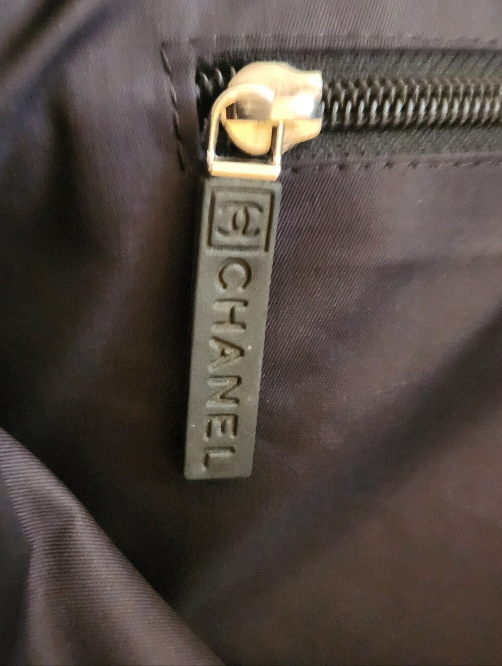 CHANEL Black CC  Sports Line Messenger Nylon Bag - Picture 11 of 16